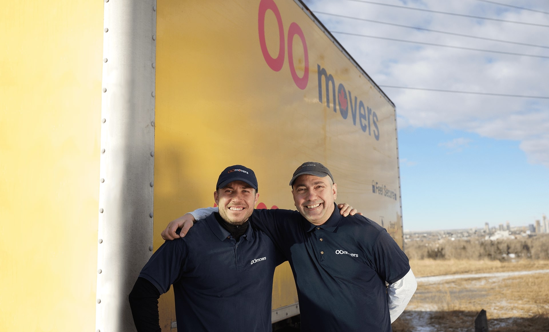 Two happy Owner Operator Movers